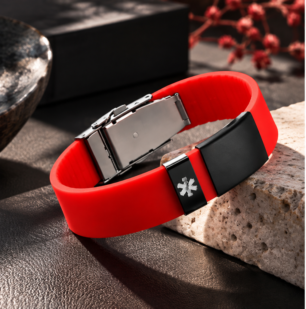 Custom Engraved ID Wristband